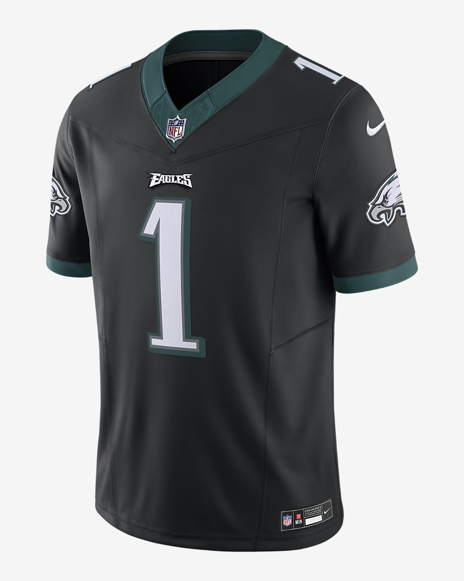 Jersey de futbol americano Nike Dri FIT de la NFL Limited para hombre Jalen Hurts Philadelphia Eagles. Nike